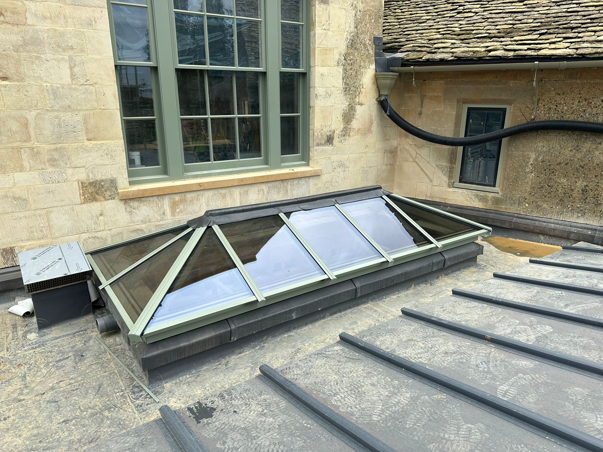 Akeley hardwood roof lanterns